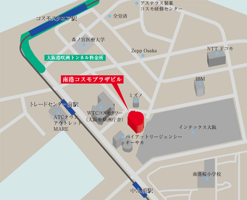 周辺概略図